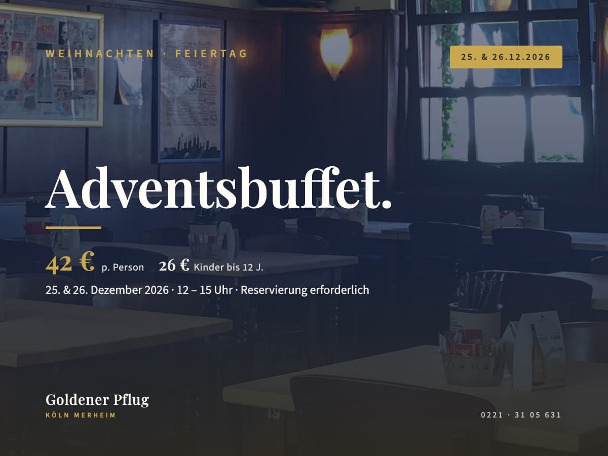 Adventsbuffet 2026