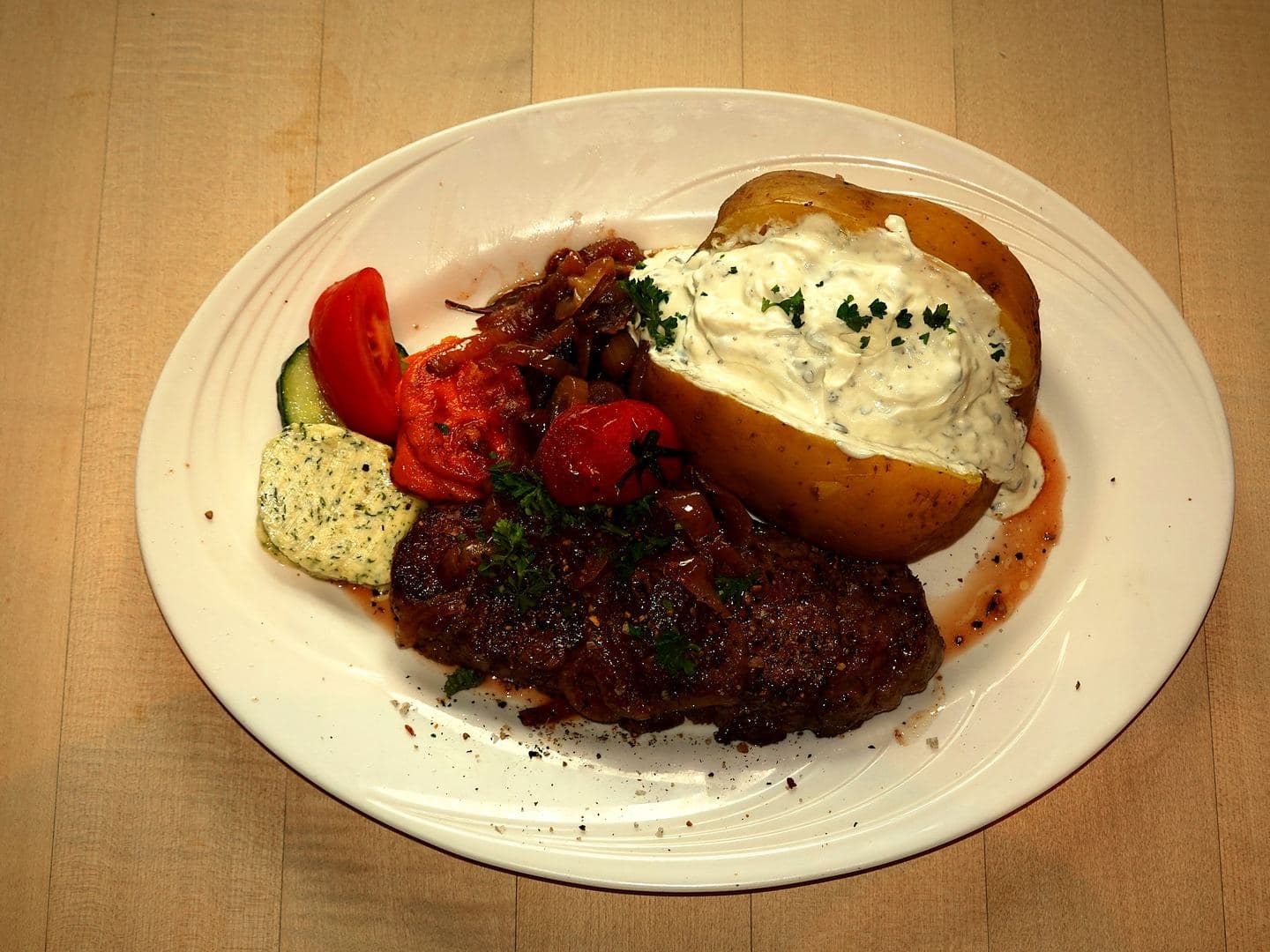 Rumpsteak – Brauhaus Goldener Pflug